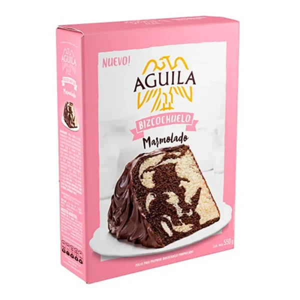 Bizcochuelo Aguila marmolado 560 grs