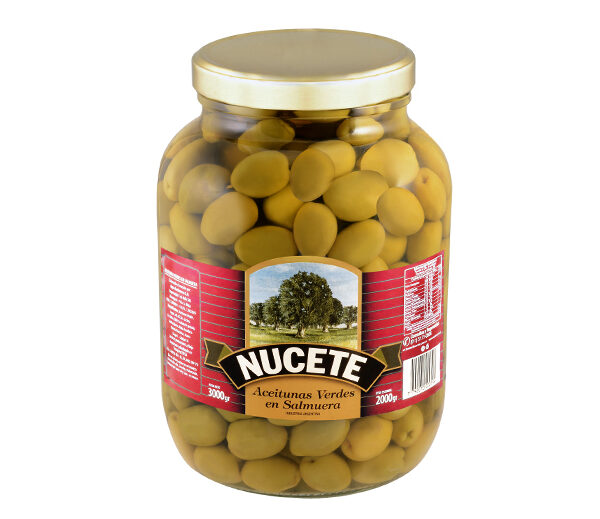 Aceitunas nucete Con Caroso fraccionadas 100 Gr
