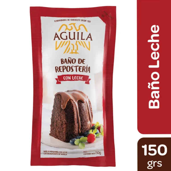 Baño de reposteria Aguila x 150 grs con leche