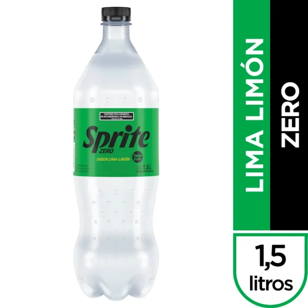 Sprite zero x 1.5 lt