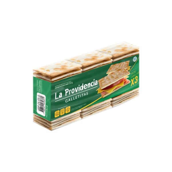 Galletita Cracker La Providencia Clásica 303 Gr x 3 uni
