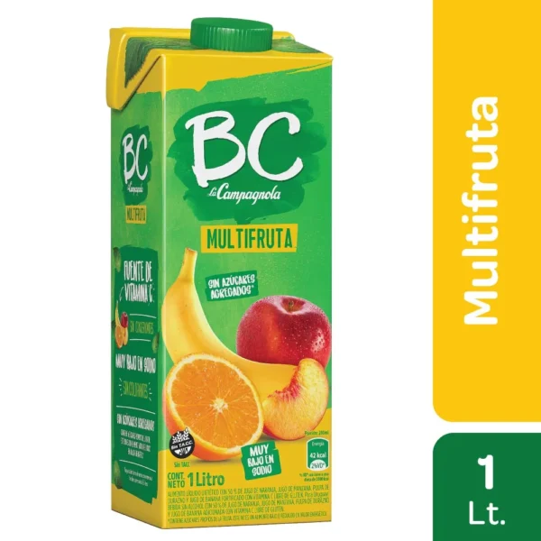 Jugo BC multifruta x 1 lt
