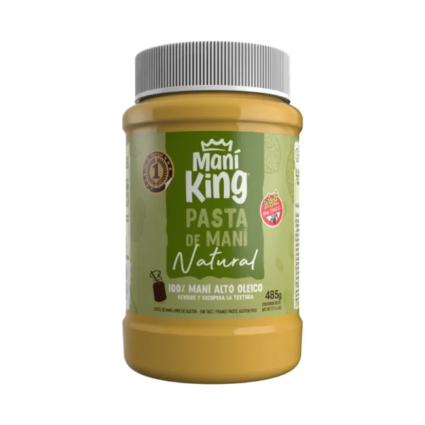 Pasta de mani Mani King natural x 485 grs