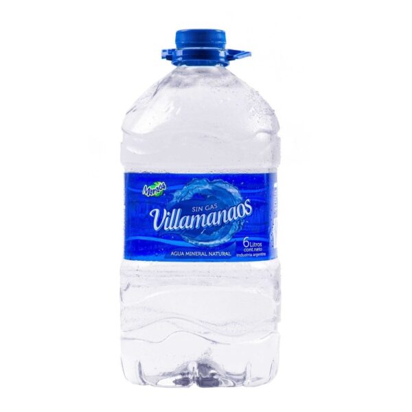 Agua Mineral Manaos Villamanaos 6 Lt